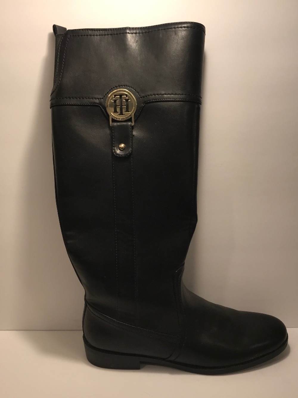 Tommy Hilfiger Tall Black Boots - Size 10